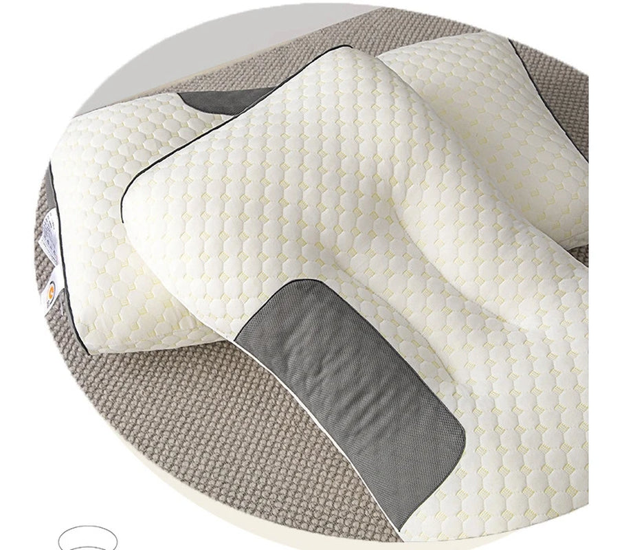 Hotel Exclusive Massage, Cervical Correction, Neck Protection Pillow for Sleep Assistance, and Home Use Soybean Fiber SPA Massag